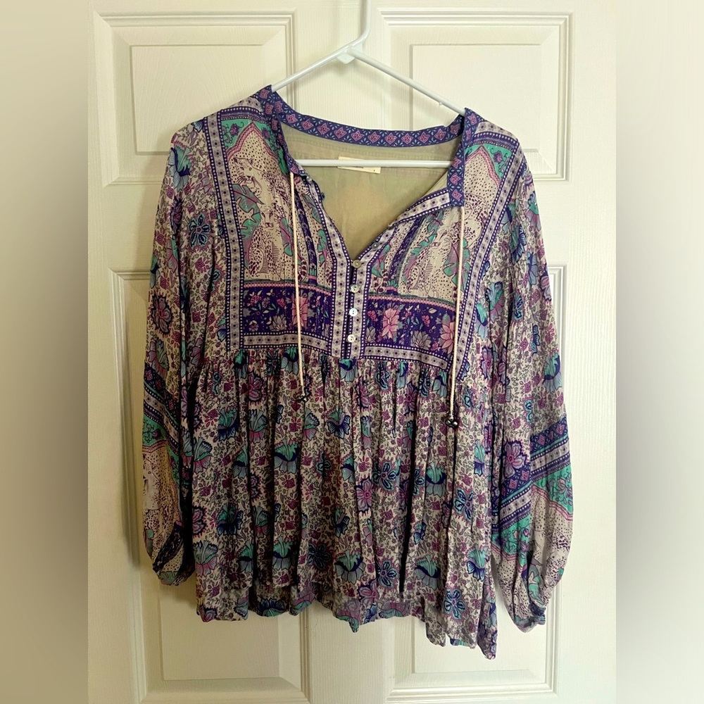 SPELL Poinciana Blouse